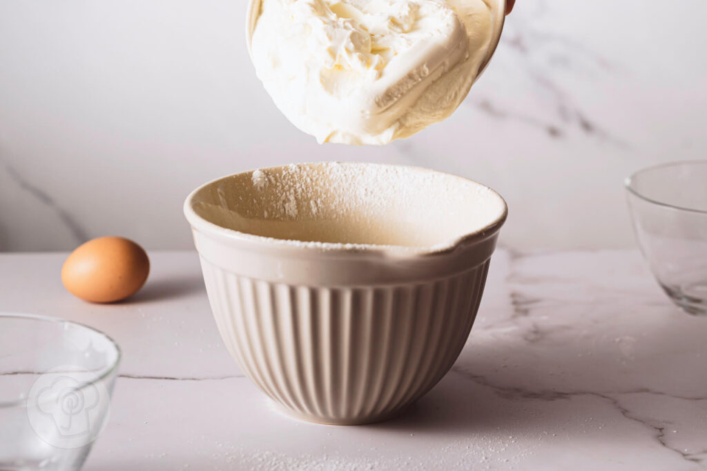 Blechkuchen mit Quarkgitter - Zubereitung