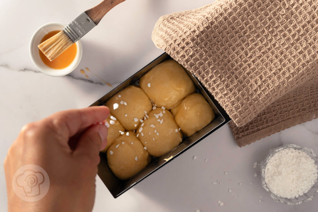 Brioche zum Frühstück Zubereitung