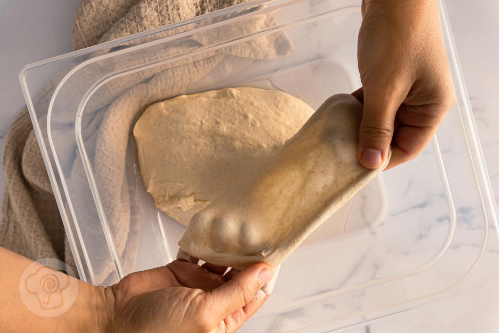 Kleine Sesam Baguettes Zubereitung