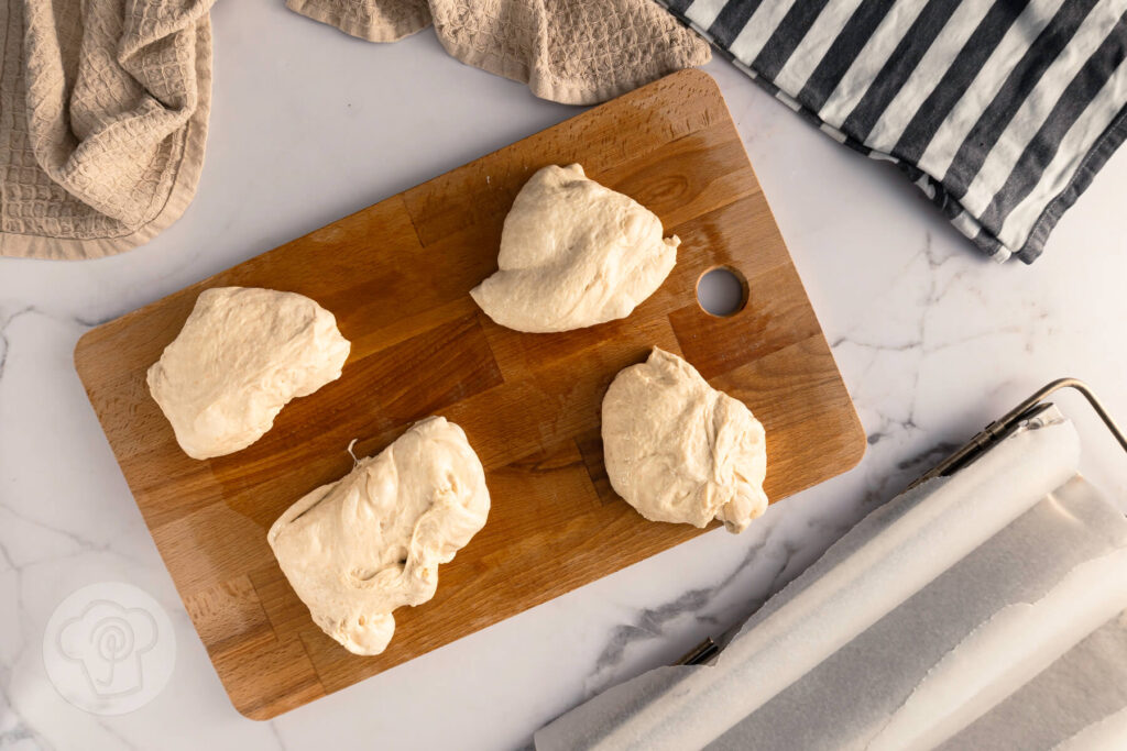Kleine Sesam Baguettes Zubereitung