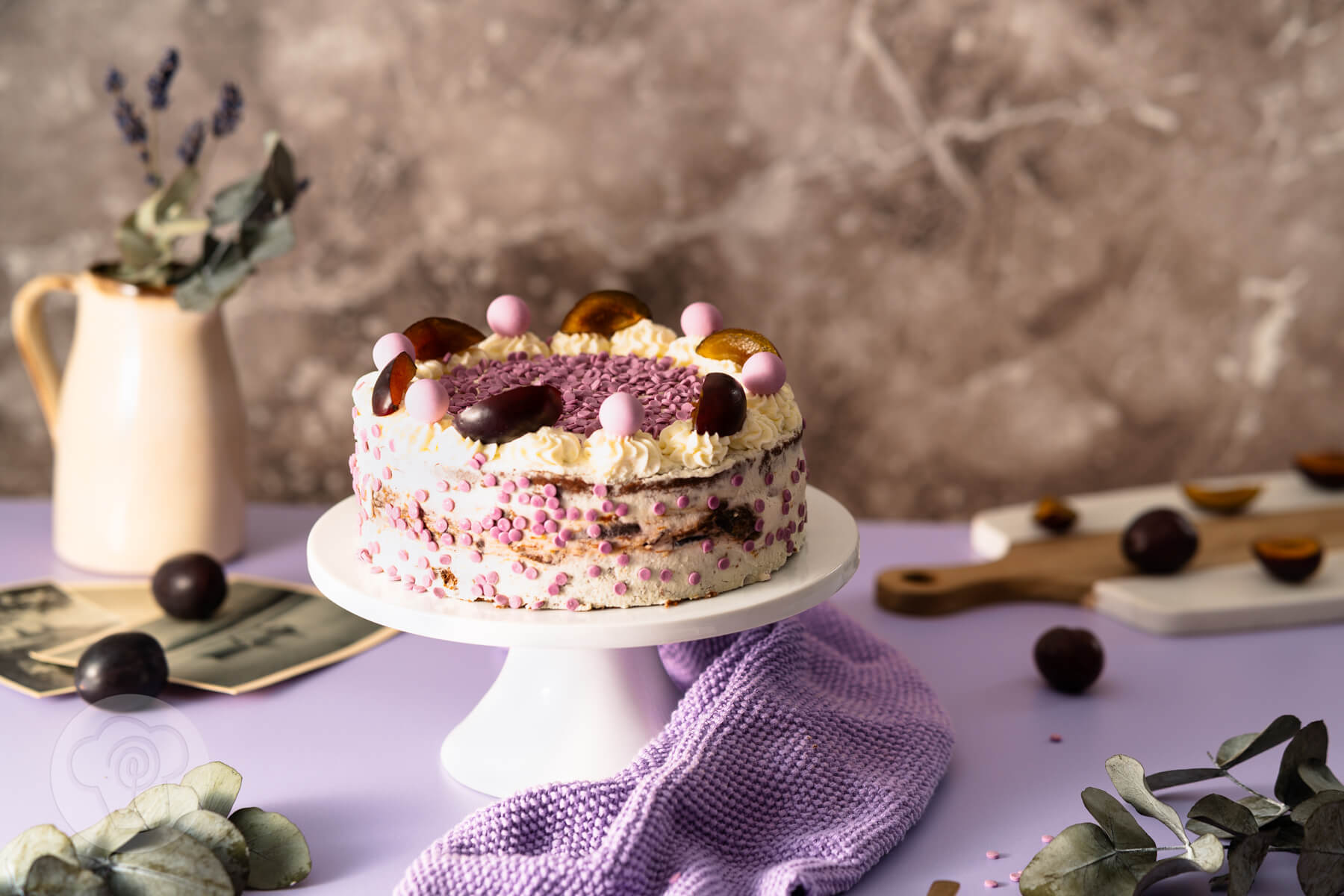Du betrachtest gerade Pflaumen-Marzipan-Torte