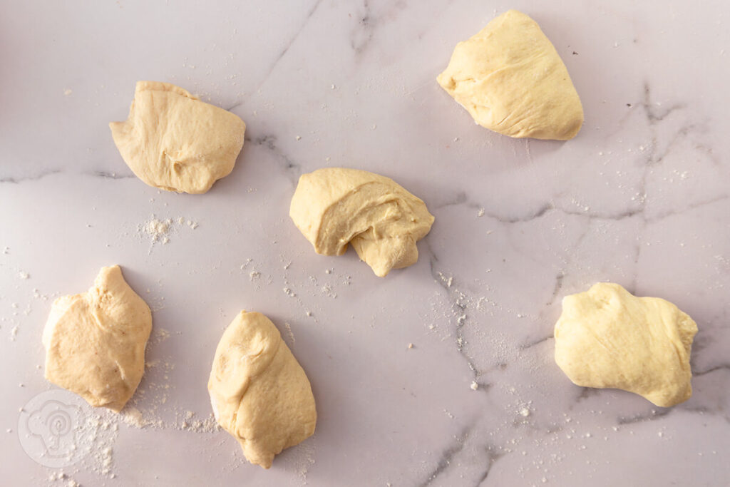 Fladenbrot mit Champignons - Zubereitung