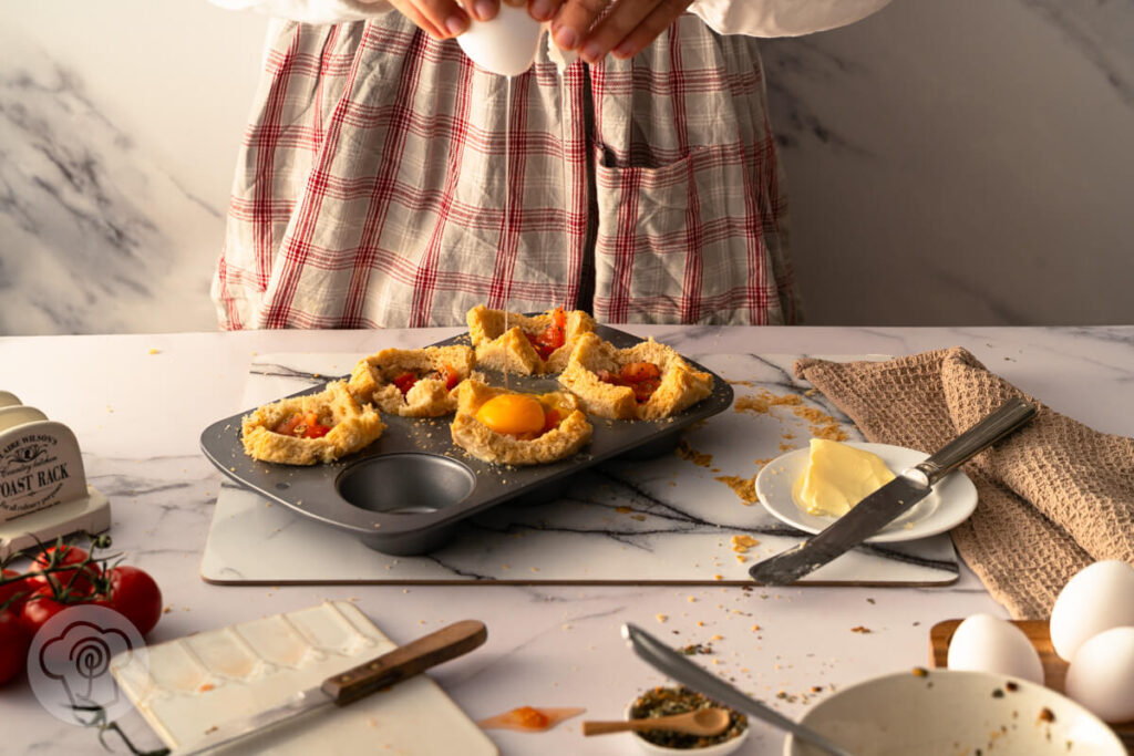 Herzhafte Frühstücksmuffins mit Ei 11 Herzhafte Frühstücksmuffins mit Ei Zubereitung