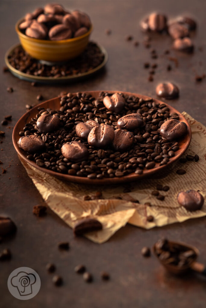 Kaffeebohnen Kekse 2 Kaffeebohnen Kekse