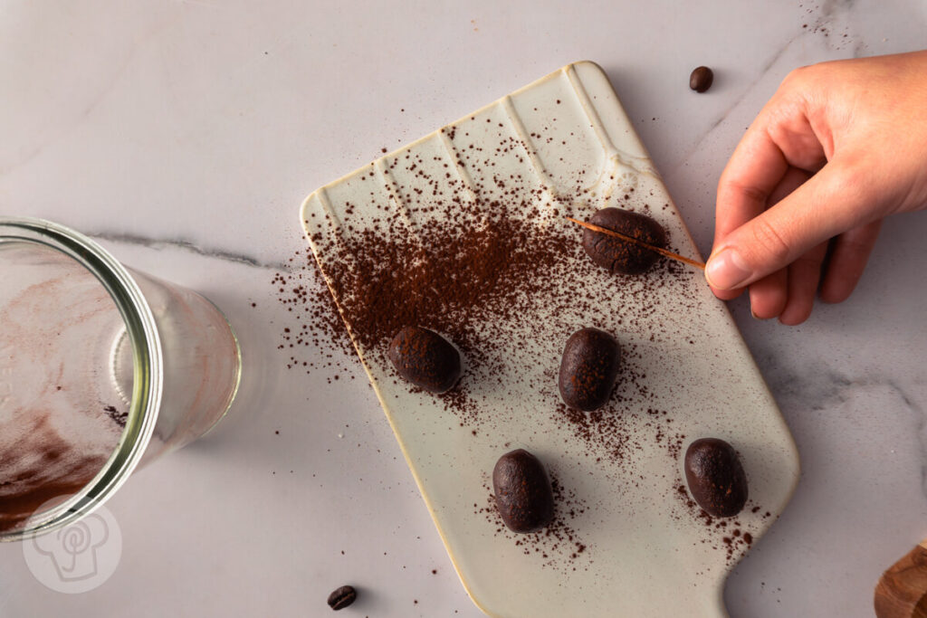 Kaffeebohnen Kekse 9 Kaffeebohnen Kekse - Zubereitung