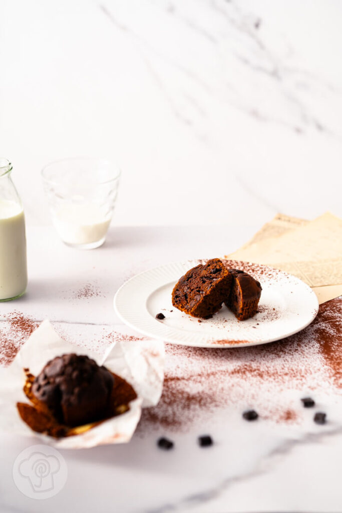 Kürbis Muffins mit Kaffee