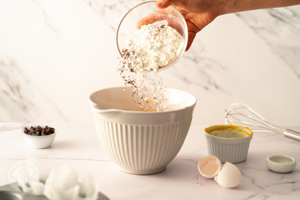 Kürbis Muffins mit Kaffee - Zubereitung