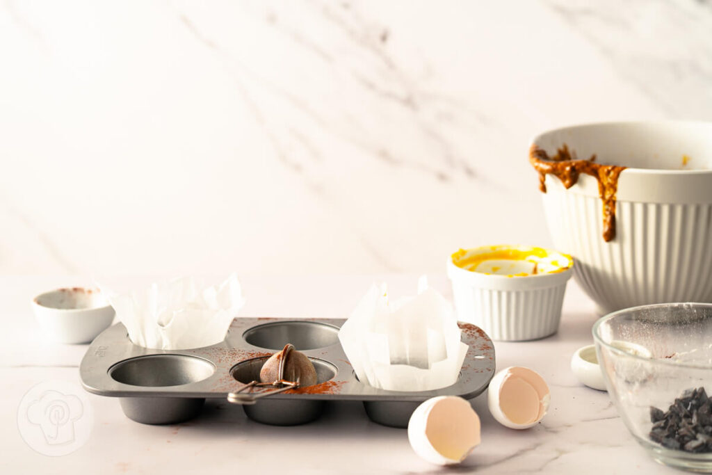 Kürbis Muffins mit Kaffee - Zubereitung