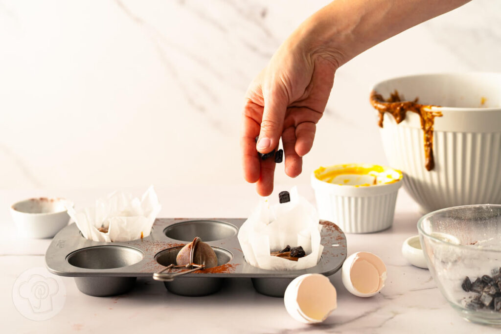 Kürbis Muffins mit Kaffee - Zubereitung