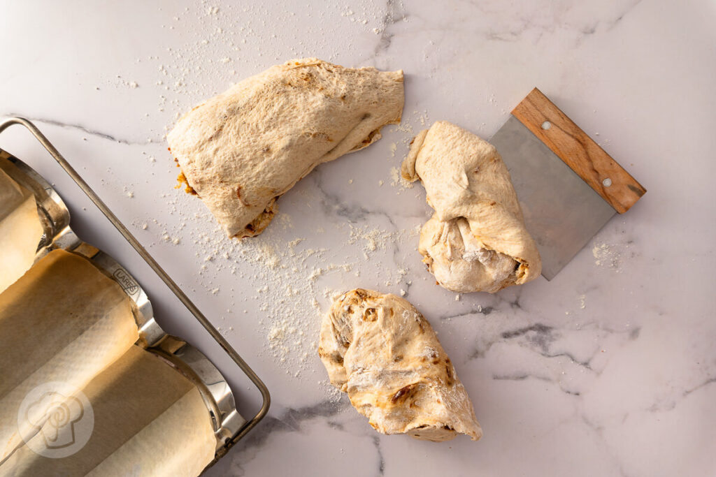 Wurzelbrot mit Röstzwiebeln 7 Wurzelbrot mit Röstzwiebeln - Zubereitung