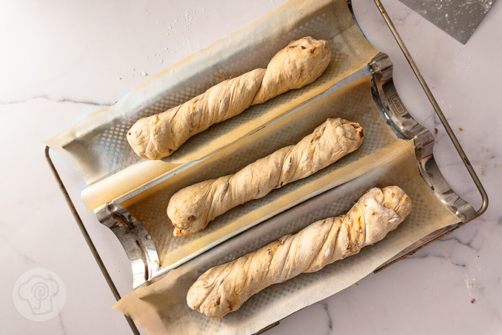 Wurzelbrot mit Röstzwiebeln 10 Wurzelbrot mit Röstzwiebeln - Zubereitung