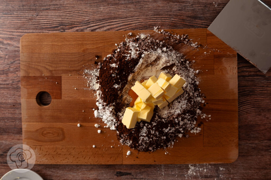 Aprikosenplätzchen Sacher Art - Sacherplätzchen - Zubereitung