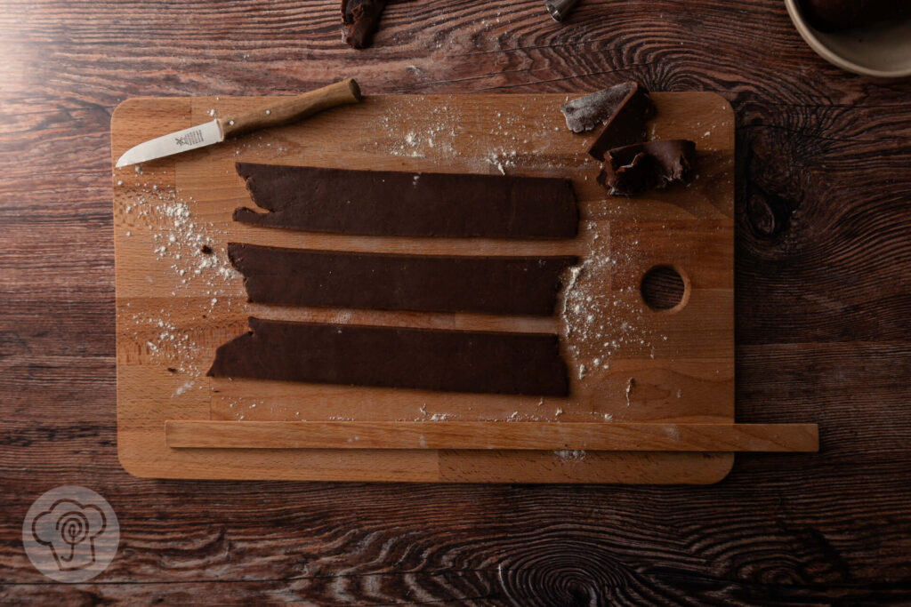 Aprikosenplätzchen Sacher Art - Sacherplätzchen - Zubereitung
