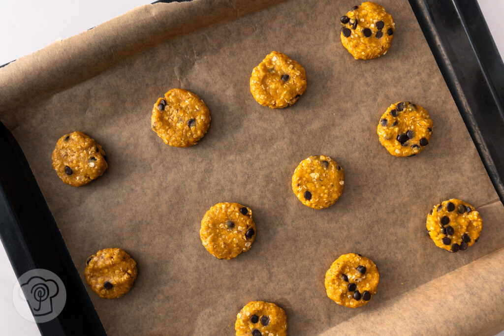 Kürbis Cookies mit Haferflocken 13 Kürbis Cookies mit Haferflocken - Zubereitung