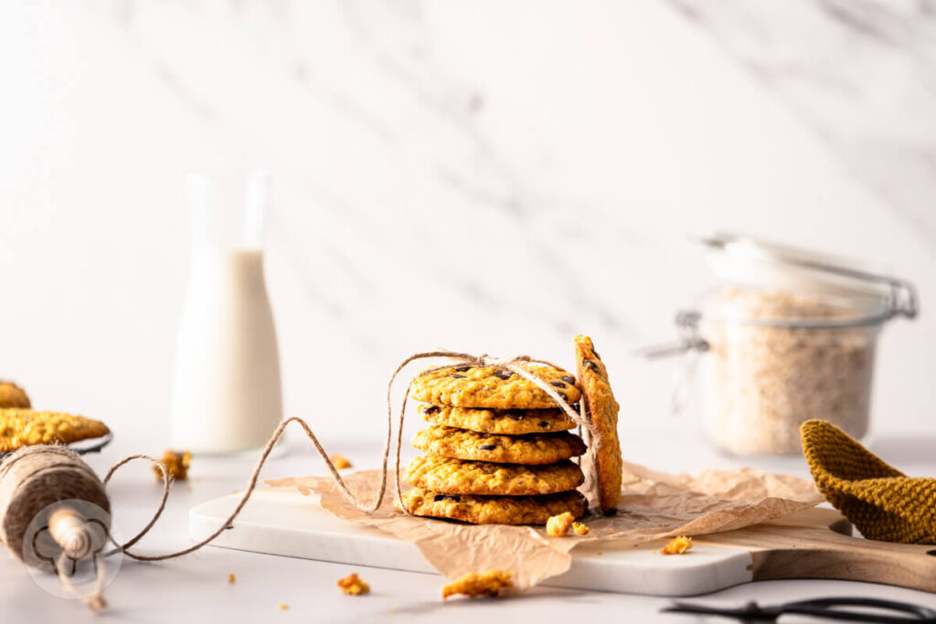 Kürbis Cookies mit Haferflocken 14 Kürbis Cookies mit Haferflocken