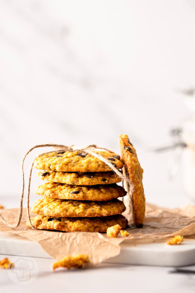 Kürbis Cookies mit Haferflocken 15 Kürbis Cookies mit Haferflocken