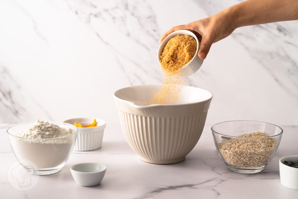 Kürbis Cookies mit Haferflocken 6 Kürbis Cookies mit Haferflocken - Zubereitung