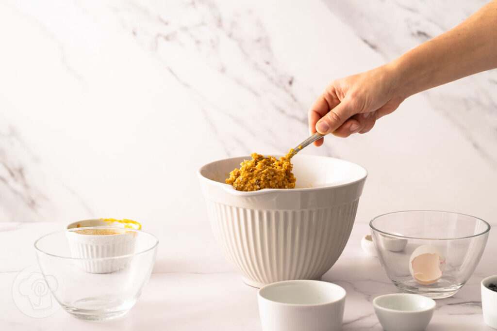 Kürbis Cookies mit Haferflocken 9 Kürbis Cookies mit Haferflocken - Zubereitung