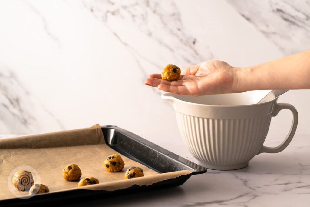 Kürbis Cookies mit Haferflocken 11 Kürbis Cookies mit Haferflocken - Zubereitung