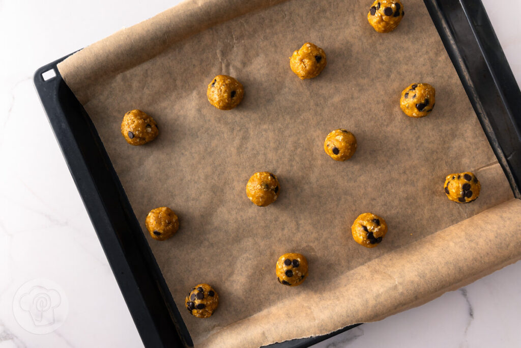 Kürbis Cookies mit Haferflocken 12 Kürbis Cookies mit Haferflocken - Zubereitung