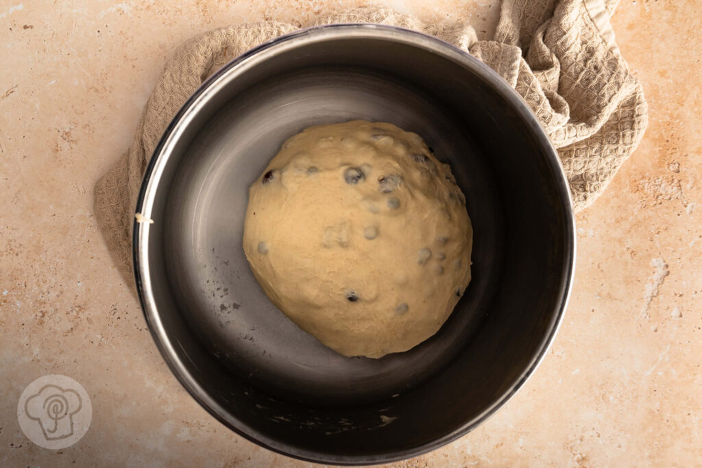 Norwegisches Weihnachtsbrot - Julebrød 5 Norwegisches Weihnachtsbrot - Julekake - Julebrød - Zubereitung