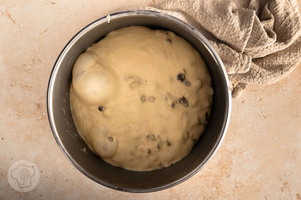 Norwegisches Weihnachtsbrot - Julebrød 6 Norwegisches Weihnachtsbrot - Julekake - Julebrød - Zubereitung