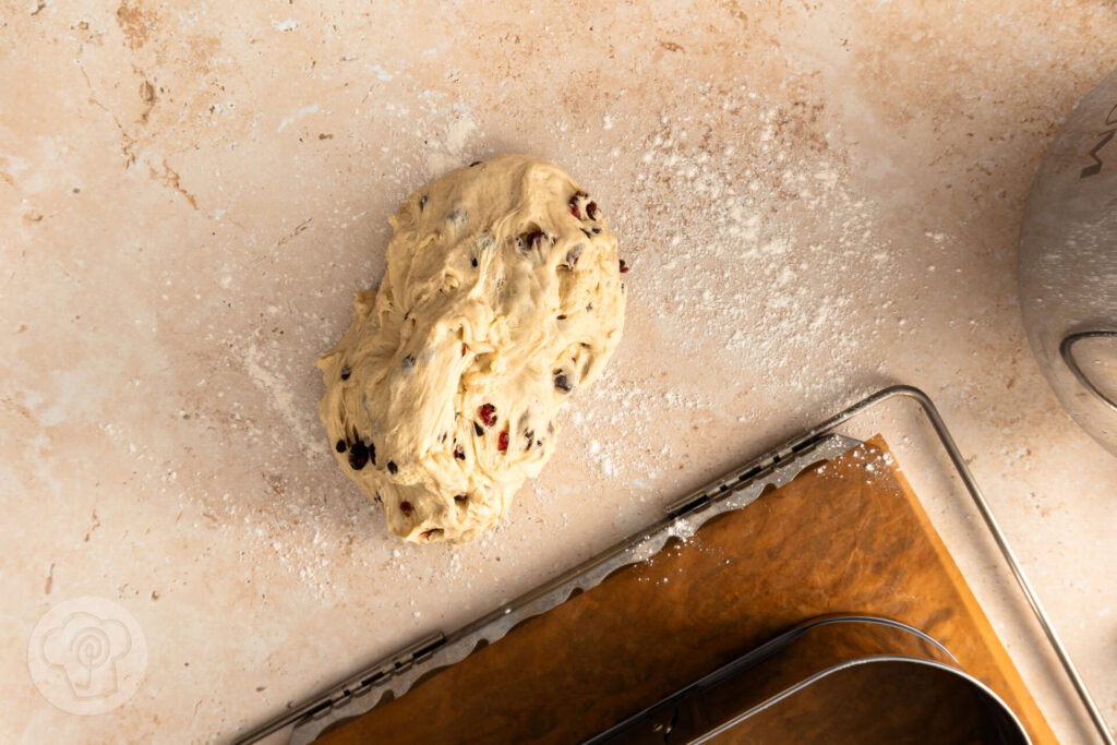 Norwegisches Weihnachtsbrot - Julebrød 7 Norwegisches Weihnachtsbrot - Julekake - Julebrød - Zubereitung