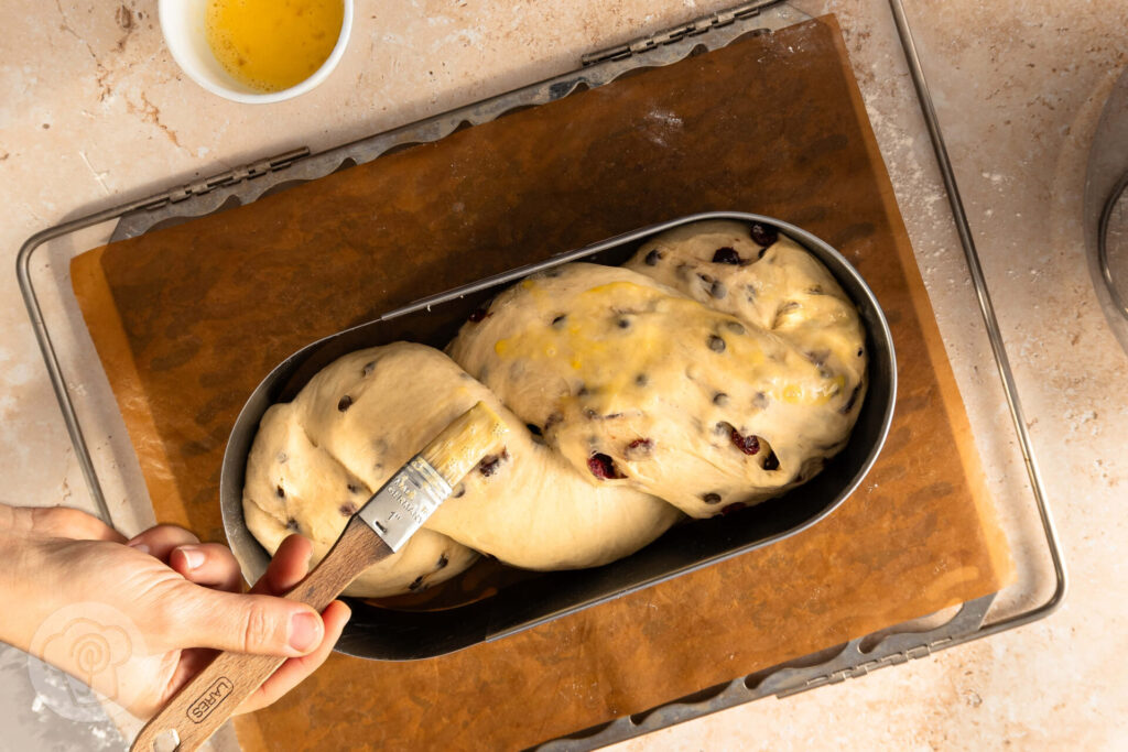 Norwegisches Weihnachtsbrot - Julebrød 12 Norwegisches Weihnachtsbrot - Julekake - Julebrød - Zubereitung