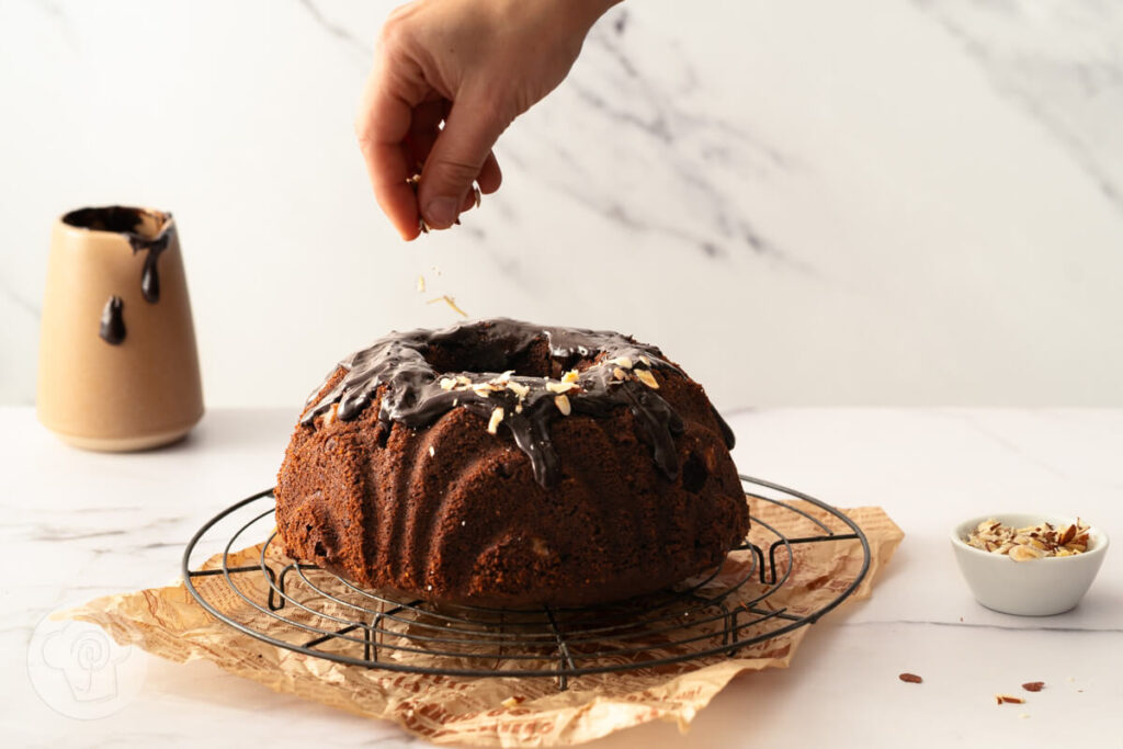 Saftiger Schoko-Gugelhupf mit Apfel 13 Saftiger Schoko-Gugelhupf mit Apfel - Zubereitung