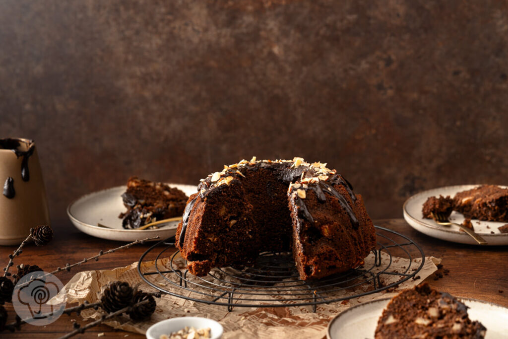 Saftiger Schoko-Gugelhupf mit Apfel 2 Saftiger Schoko-Gugelhupf mit Apfel