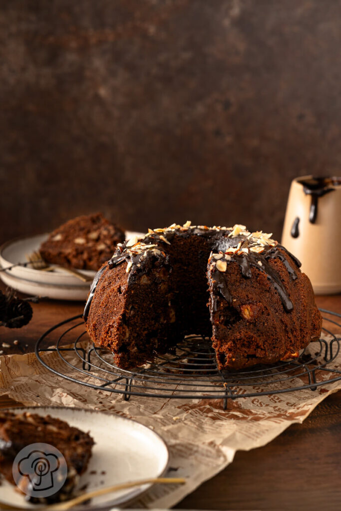Saftiger Schoko-Gugelhupf mit Apfel 14 Saftiger Schoko-Gugelhupf mit Apfel