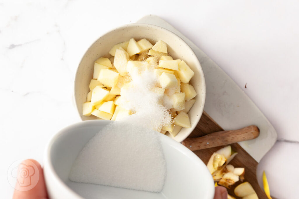 Saftiger Schoko-Gugelhupf mit Apfel 6 Saftiger Schoko-Gugelhupf mit Apfel - Zubereitung