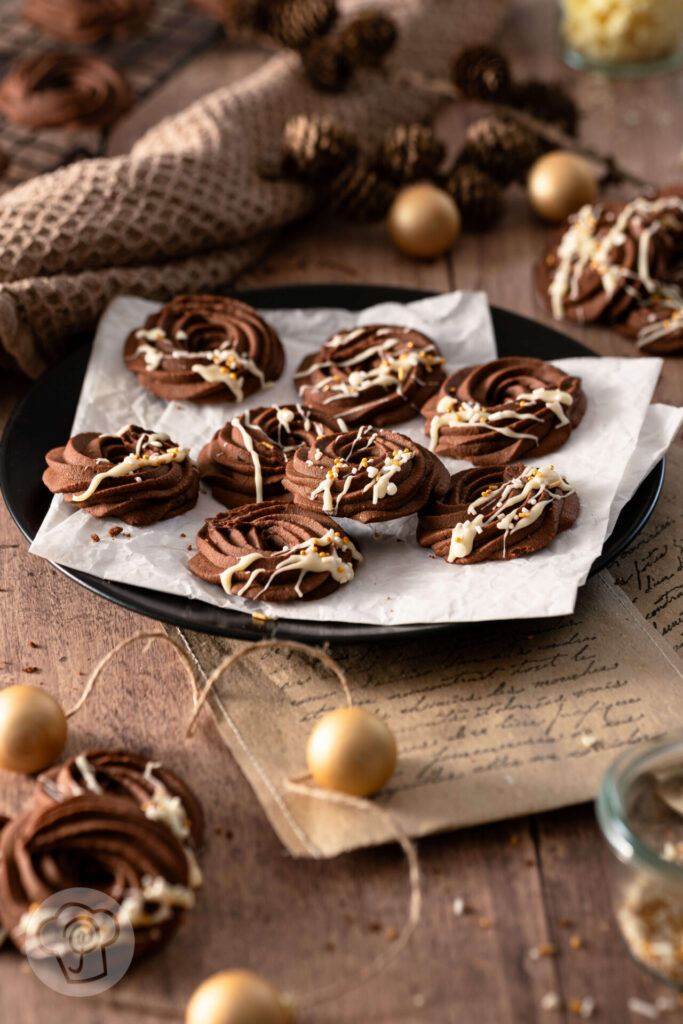 Spritzgebäck mit Espresso ohne Fleischwolf - Spritzgebäck Spritzbeutel