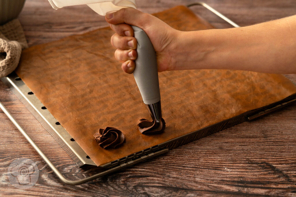 Spritzgebäck mit Espresso ohne Fleischwolf - Zubereitung