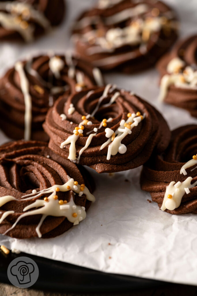 Spritzgebäck mit Espresso ohne Fleischwolf - Spritzgebäck Spritzbeutel