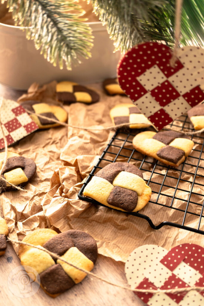 Geflochtene Herzen - Schackrutor 21 Geflochtene Herzen - Schackrutor