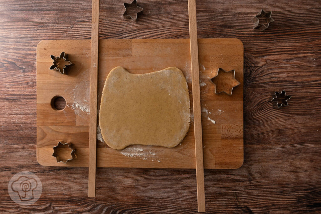Kranz aus Lebkuchen Cookies - Zubereitung