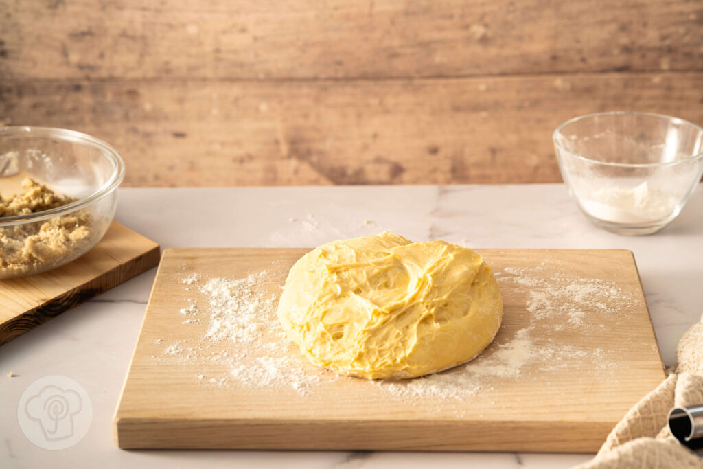 Böhmische Kolatschen mit Äpfeln und Streuseln - Zubereitung