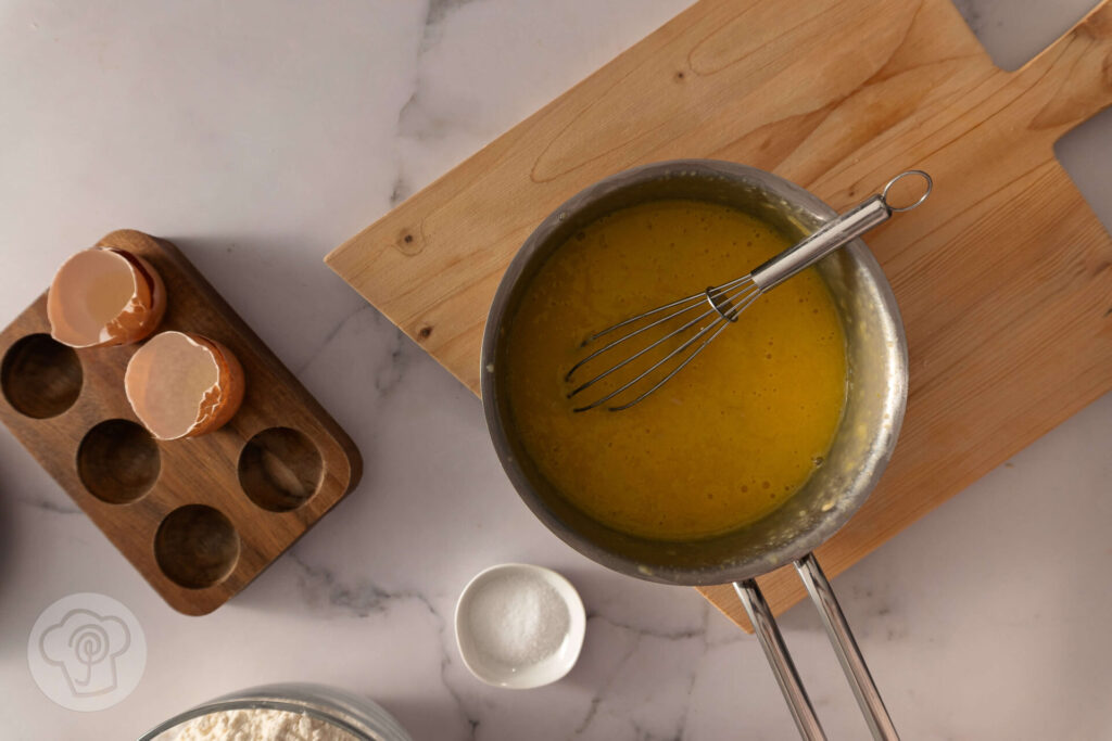 Böhmische Kolatschen mit Äpfeln und Streuseln - Zubereitung