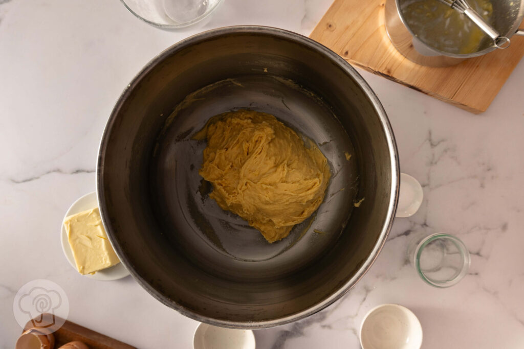Böhmische Kolatschen mit Äpfeln und Streuseln - Zubereitung