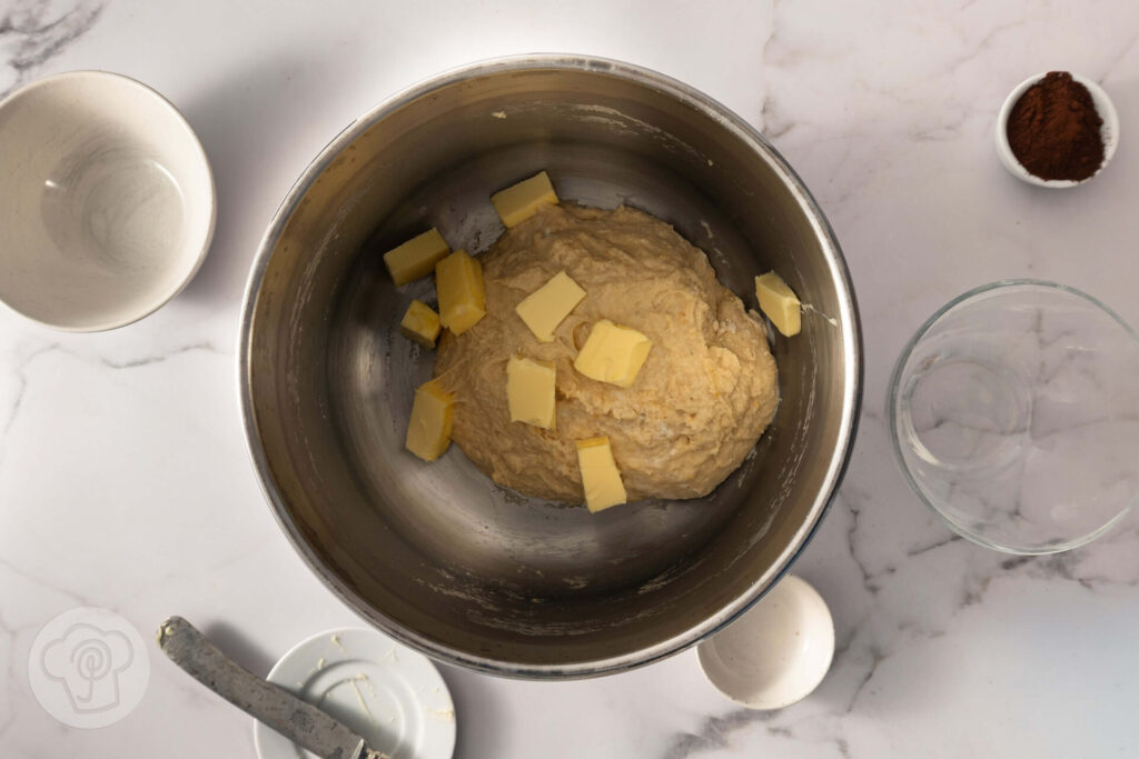 Weiche Schokorollen - Zubereitung