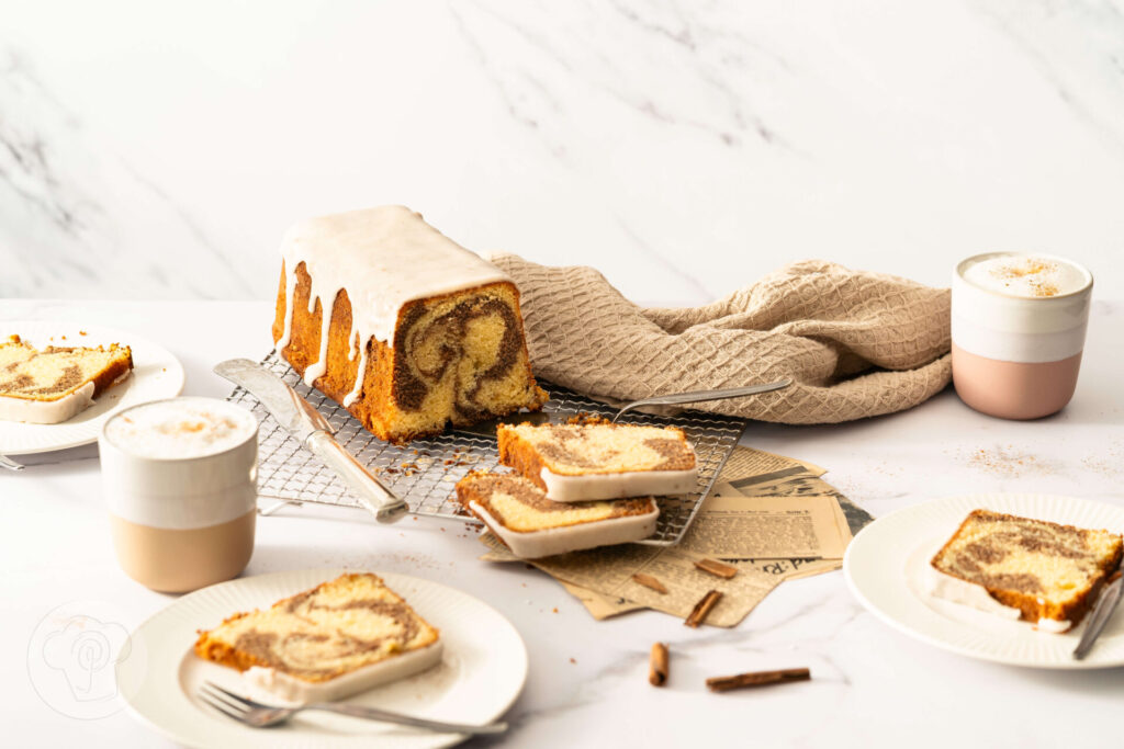 Zimt Marmorkuchen aus der Kastenform