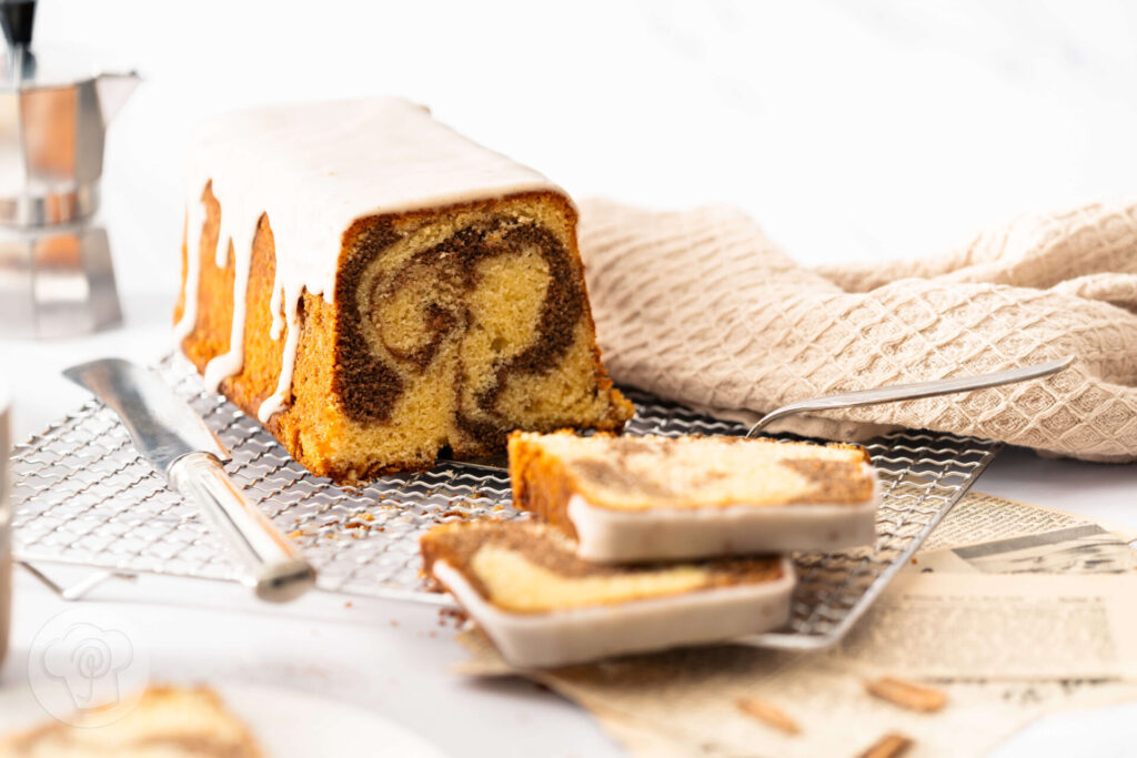 Zimt Marmorkuchen aus der Kastenform