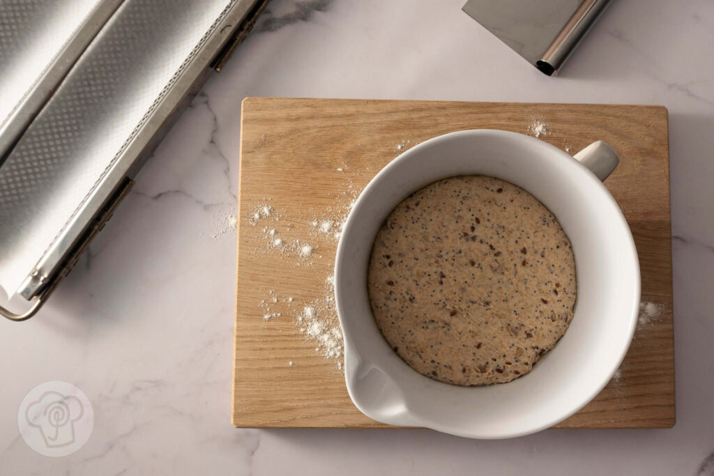 Baguette mit Saaten 8 Baguette mit Saaten - Zubereitung