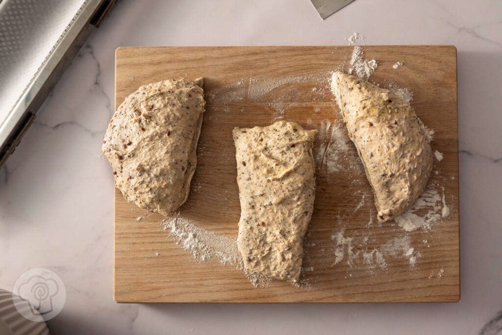 Baguette mit Saaten 9 Baguette mit Saaten - Zubereitung