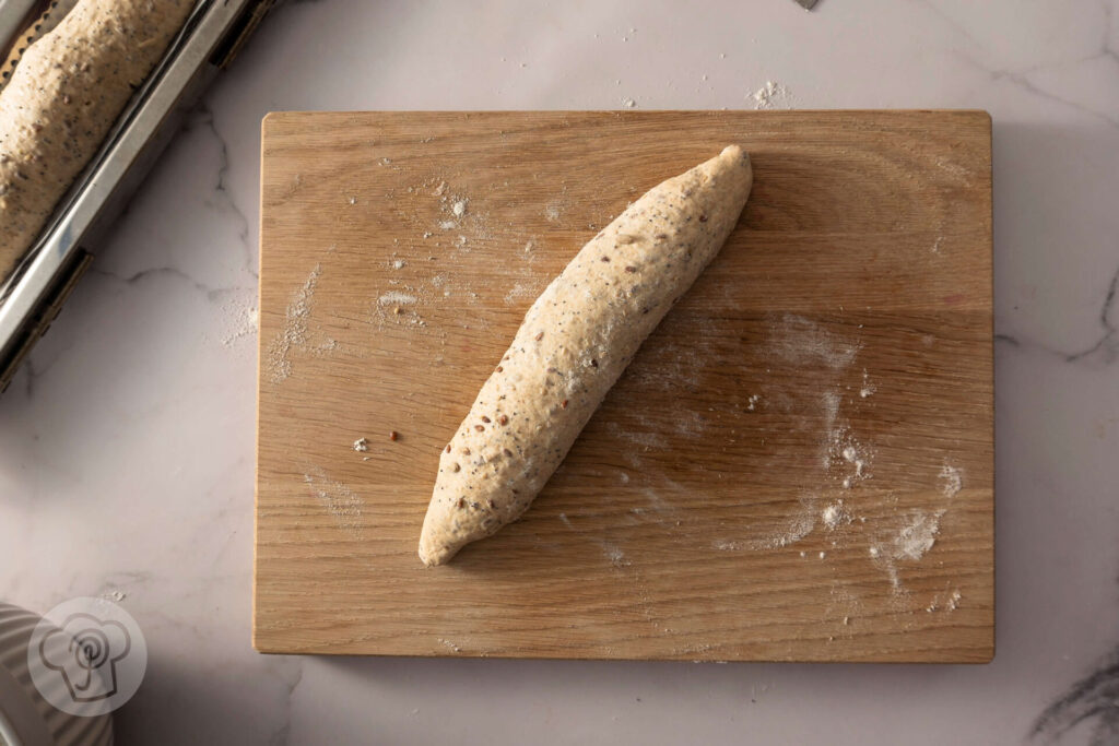 Baguette mit Saaten 10 Baguette mit Saaten - Zubereitung