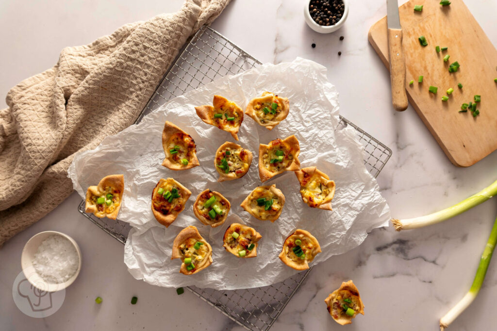 Mini-Flammkuchen-Muffins