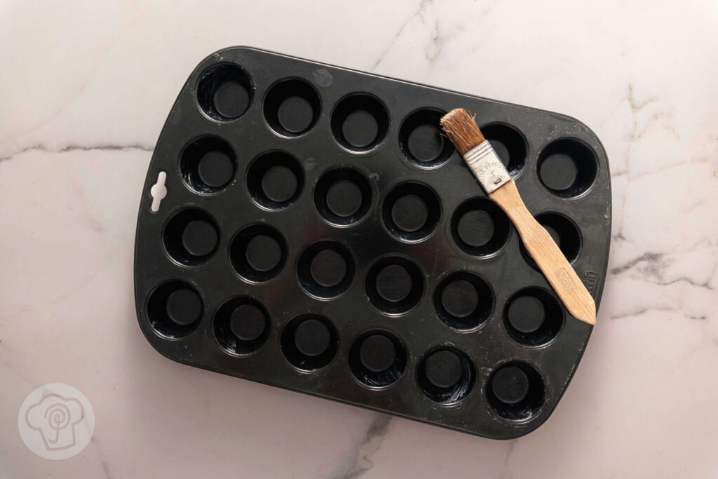 Mini-Flammkuchen-Muffins - Zubereitung