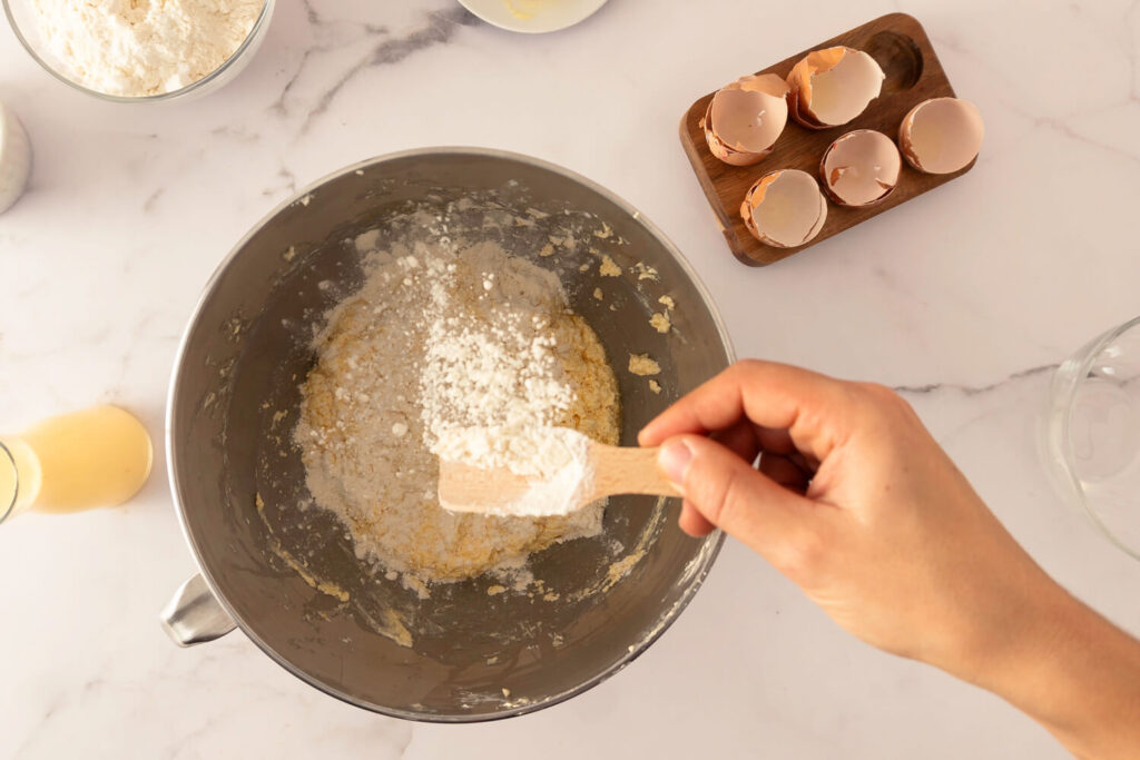 Eierlikörkuchen mit Butter - Zubereitung