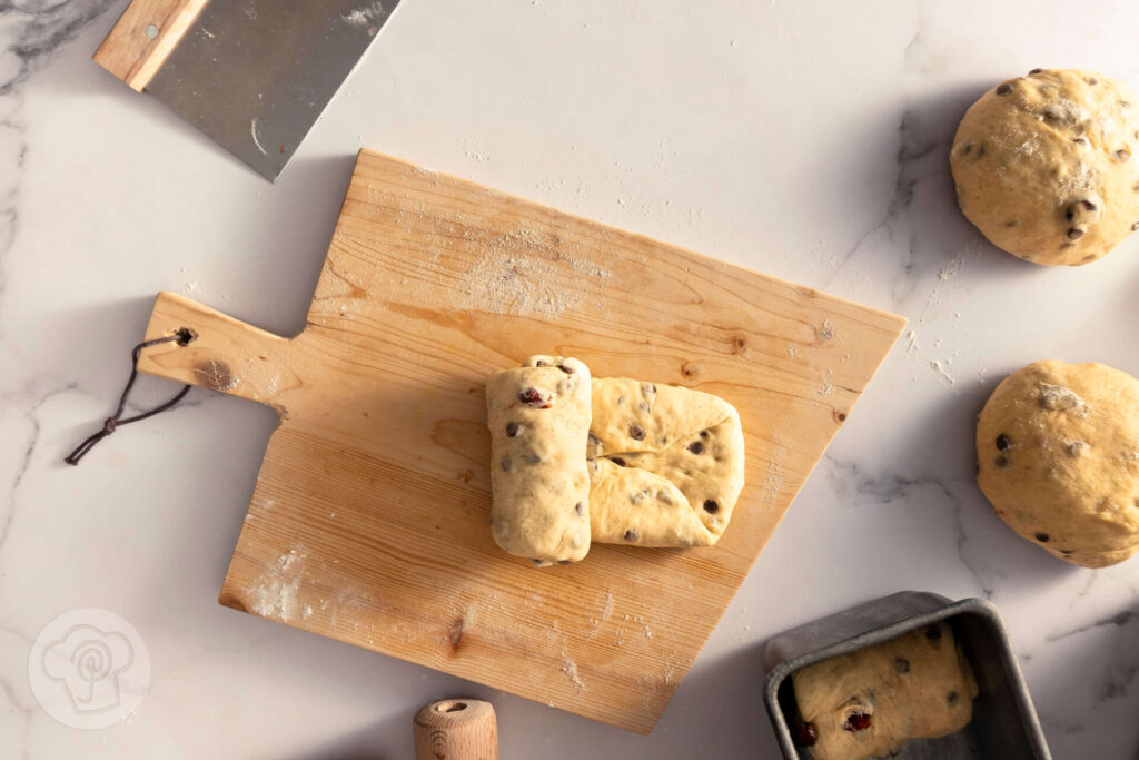 Hot Cross Loaf - Osterbrot - Zubereitung